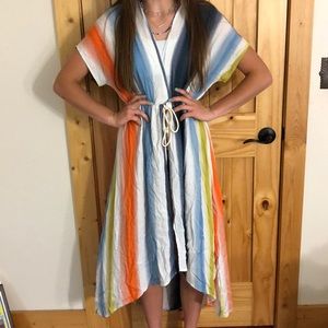 Long colorful dress!